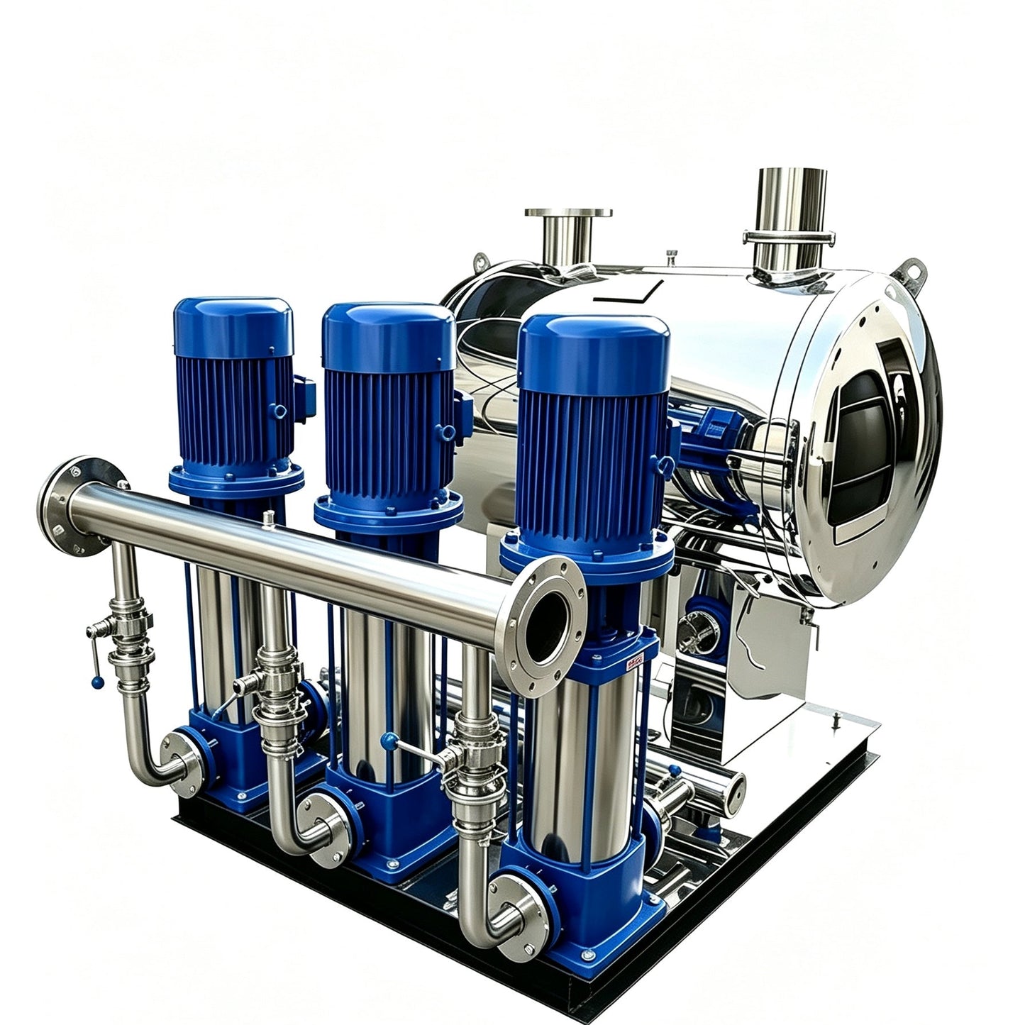 WBO Series Smart Non-Negative Pressure Water Booster System