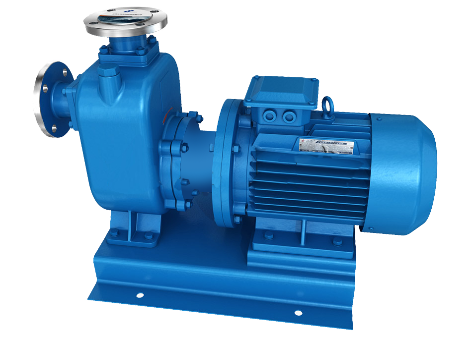 ZWL type direct-coupled self-priming, non-obstructive sewage pump