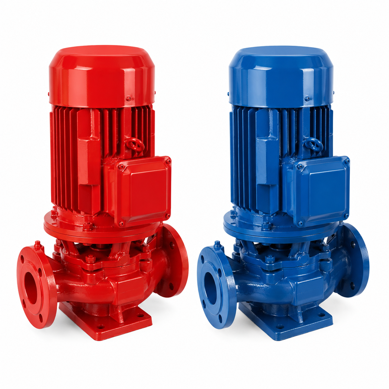 Industrial stainless steel inline chemical pump