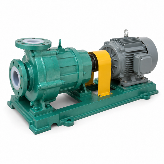 IHF fluoroplastic lined chemical centrifugal pump