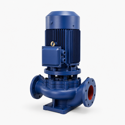 IHG vertical stainless steel chemical inline pump