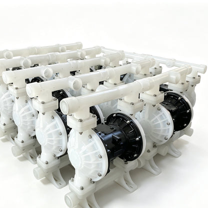 Industrial air operated double diaphragm pump