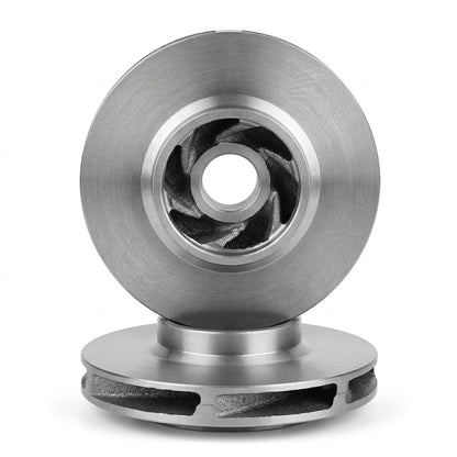 Custom industrial pump impeller for replacement and OEM applications