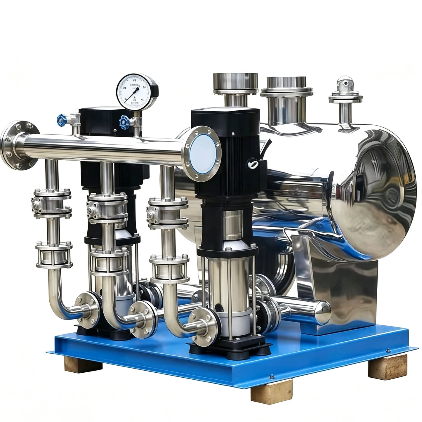 WBO Series Smart Non-Negative Pressure Water Booster System