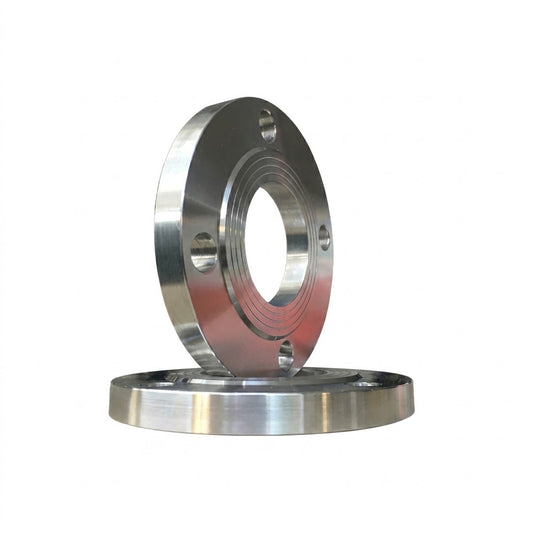 Stainless steel flange for pump and piping connections
